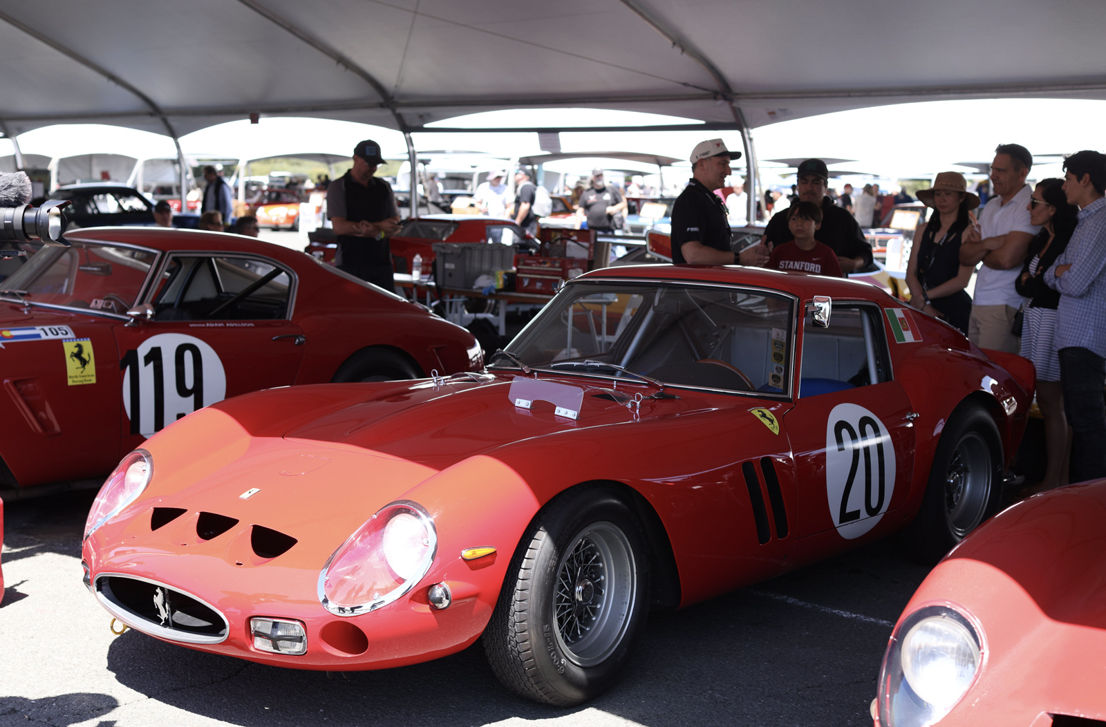 Ferrari 250 GTO on track