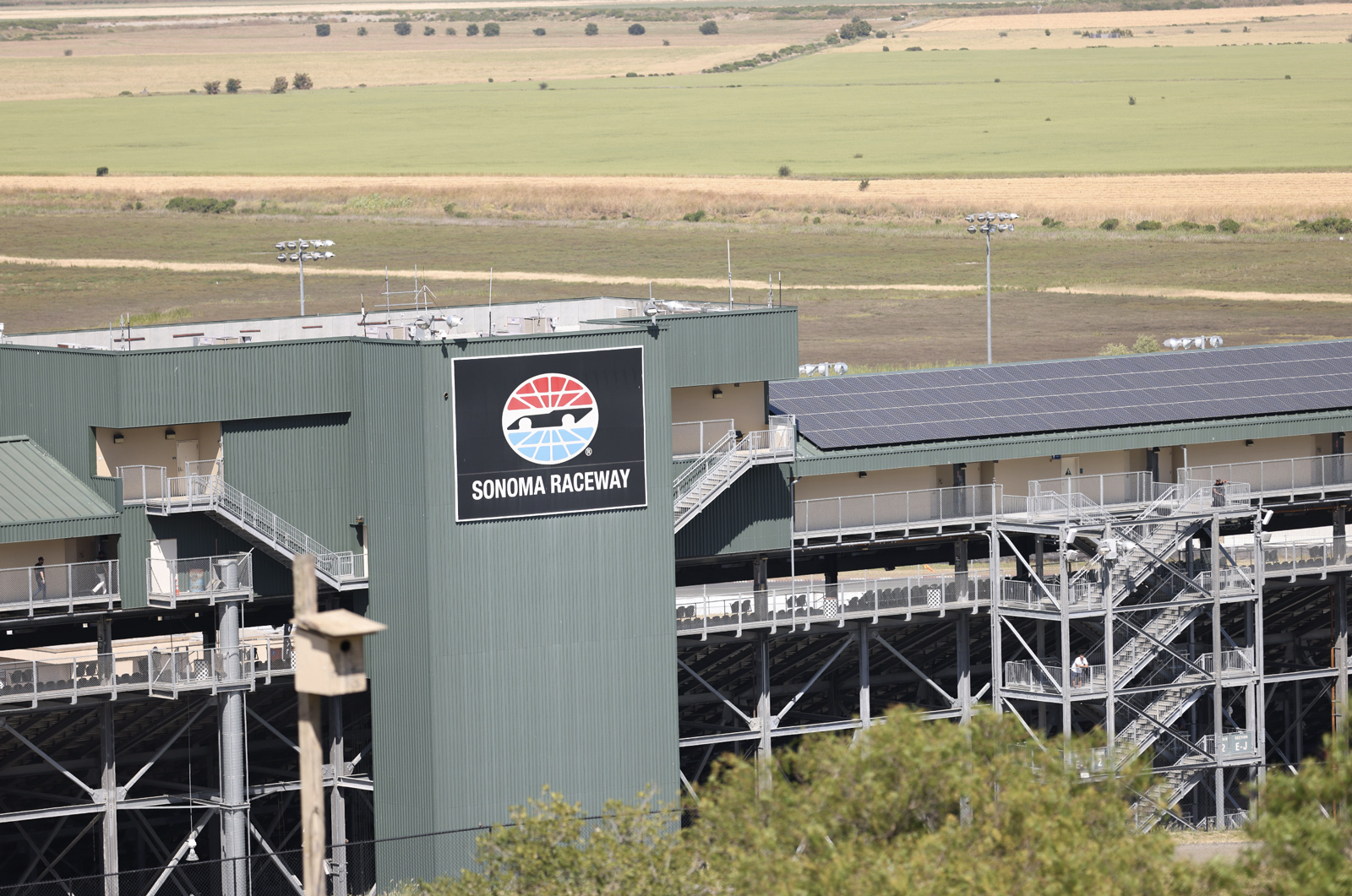 Raceway sign