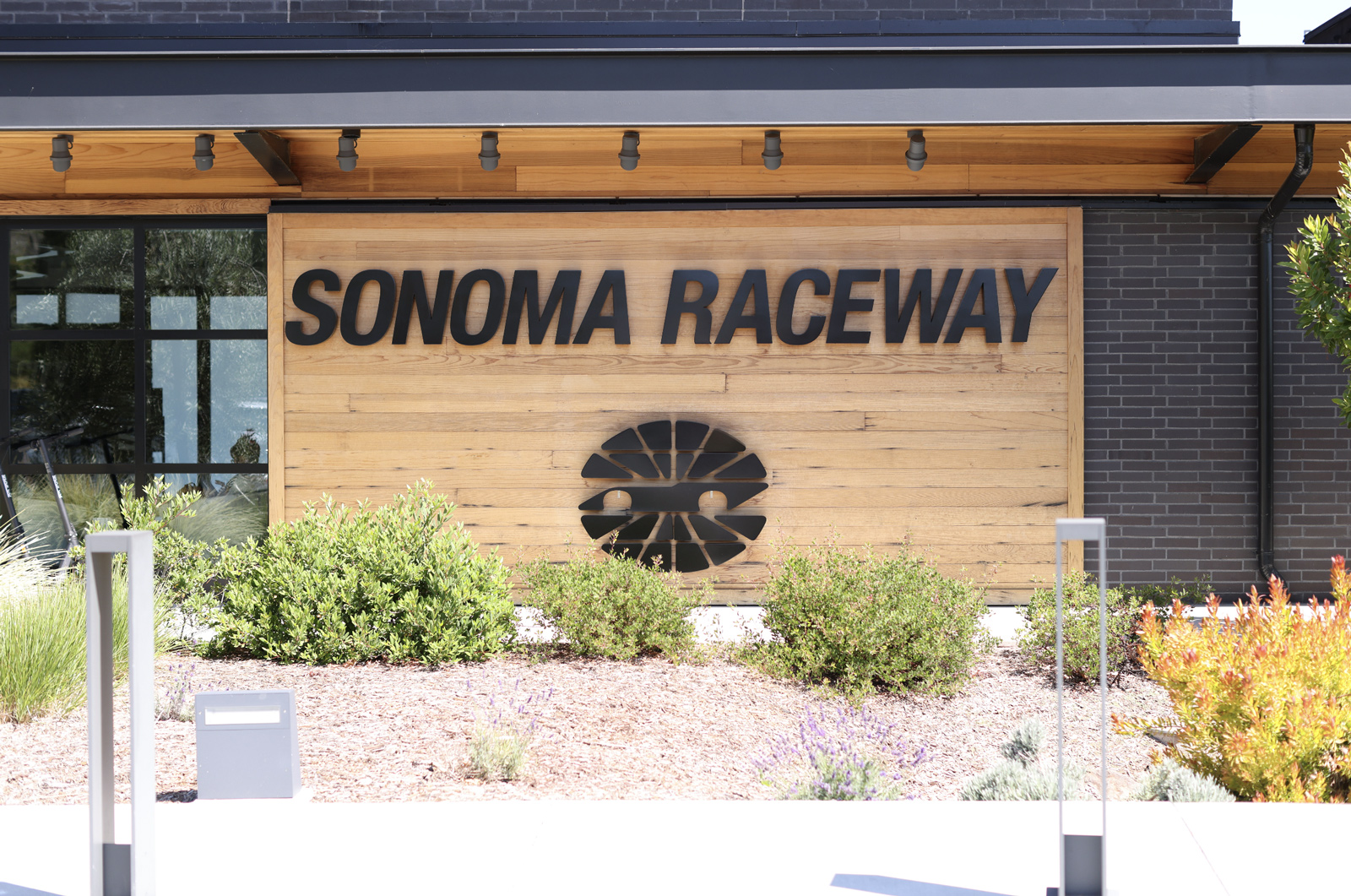 Raceway signage