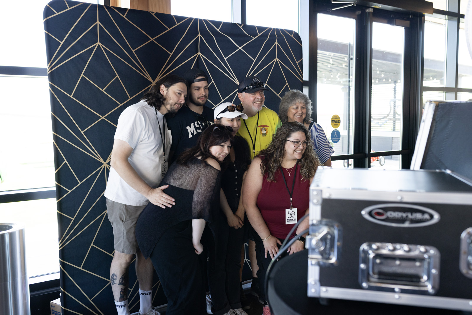 Photo booth crew
